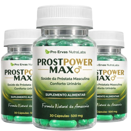 ProstPower Max™ — Kit Intermediário 3 Frascos