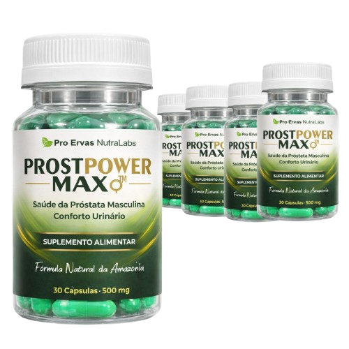 ProstPower Max™ — Kit Completo 5 Frascos